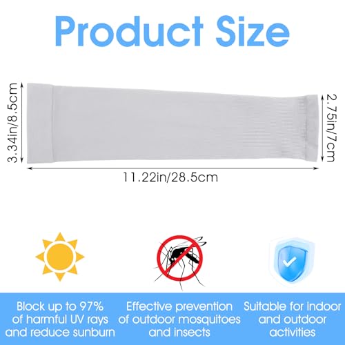 Basketball Arm Sleeve Youth 3 Pairs Youth Compression Sleeve Volleyball Basketball Arm Sleeves Kids For Boys Girls Black White Gray2