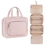 Toiletry Bag for Women, Hanging Toiletry Bag for Travel, 4 Sections Waterproof Travel Bag for...