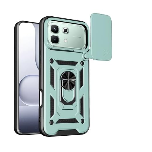 Support de voiture Jiajihua compatible avec Infinix Note 60 Pro/Note 60 5G, lentille coulissante 2 en 1, vert