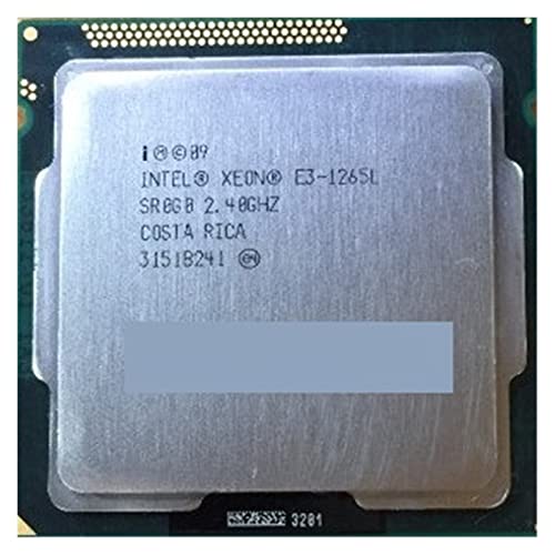 コンピューターコンポーネント Intel Xeon CPU E3-1265L 2.4G Hz 45W LGA1155 E3 1265L E3-1265L プロセッサー CPU Untuk HP Microserver Gen8 Lebih Baik Dar