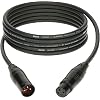 KLOTZ M2 high-end microfoonkabel, zwart, XLR vrouwelijke XLR male van KLOTZ (1m)