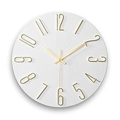 12 Inch Wall Clock Silent Non Ticking, Preciser Modern Style Decor Clock for Home, Office, School photo 12 Inch Wall Clock Silent Non Ticking, Preciser Modern Style Decor Clock for Home, Office, School