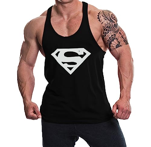 Image of THE BLAZZE Men's Cotton Sleeveless Tank Tops Gym Vest for Mens