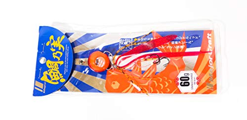 Major Craft(メジャークラフト) メタルジグ タイノミ60g TM-60/#2 ORANGE/RED 2枚目