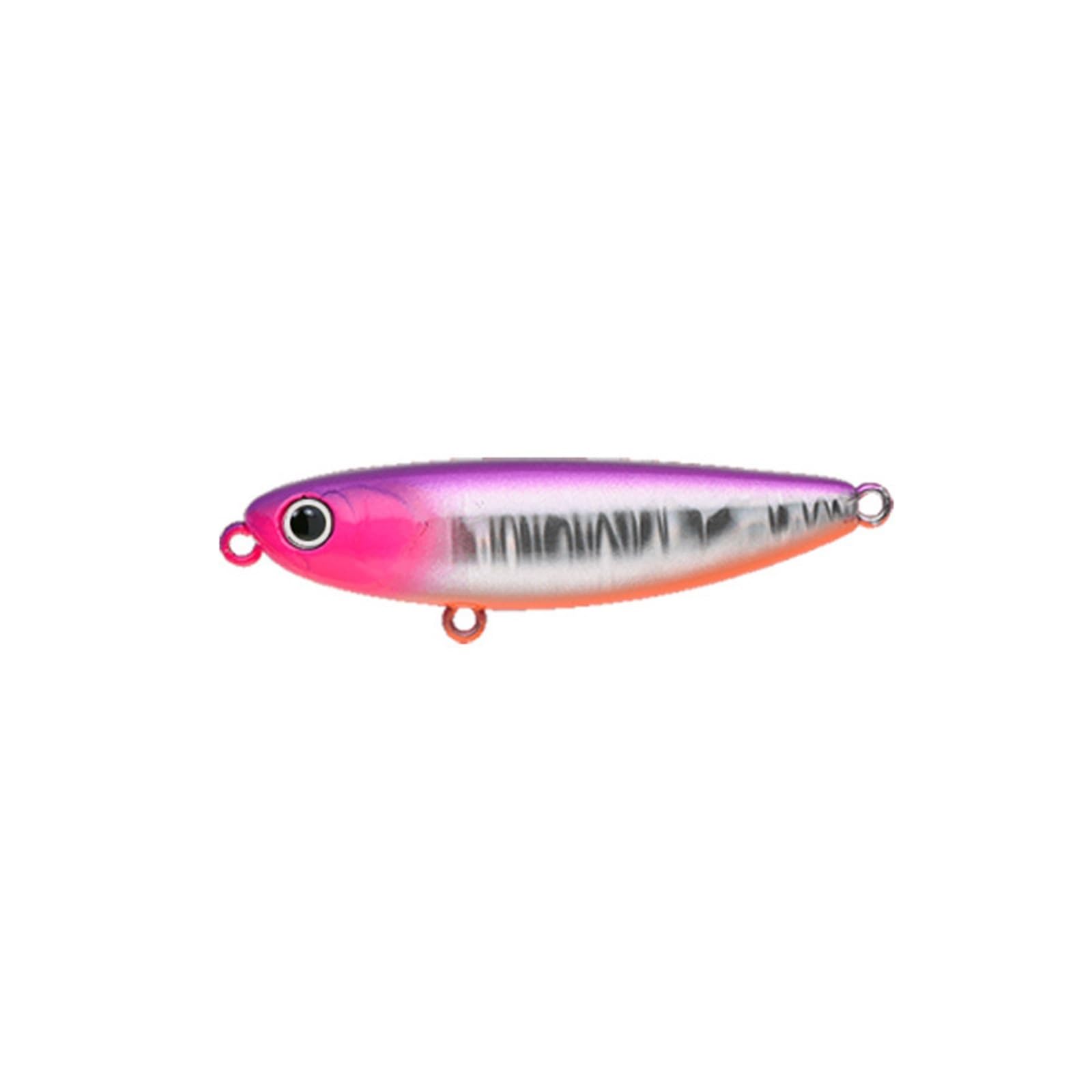 XILILHC 8 Sztuk 6g 60mm Topwater Ołówek Pływający Pływający Przynęta Wędkarska 3D Oczy Woblery Mini Twarda Przynęta Przynęta Zestaw Haczykowy Zestaw Swimbait