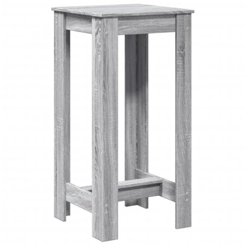 Mesa de cocina pequeña que ahorra espacio con estructura de madera alta y estable 6