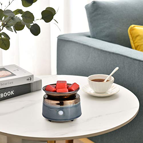 kobodon Ceramic Candle Wax Warmer,Scentsy Warmer, Home Fragrance Diffuser, Wax Melter for Scents Fragrances Candles Oils, Fragrance Warmer Scented Candles or Wax Melts, Gifts for Spa Home Office