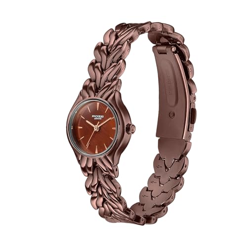 Image of Sonata Poze 9 with Quartz Analog with Solid Link Strap Watch for Women