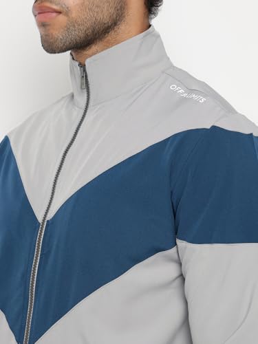 Image of OFF LIMITS Men's NSL CHEV Full Zipper Running Sports Tracksuits