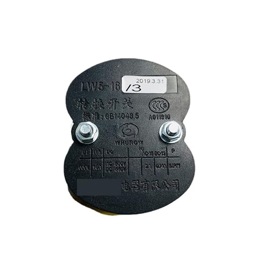 Control de arranque del motor con interruptor giratorio de 3 posiciones y selector de levas 16A 4