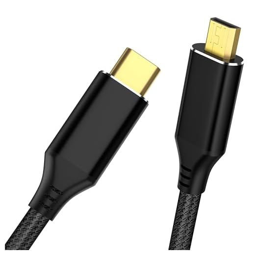 4K Micro HDMI to USB-C Cable 3.3FT