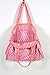 Generic Quilted Cotton Handprinted Reversible Large multicolor Floral Tote Bag (COTTON, LIGHT PINK)