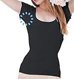 [魔法のタイツ] 汗取りインナー Tシャツ ブラック：M