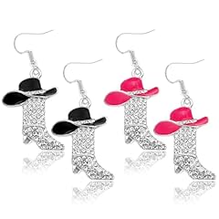 Black and RoseRed Hat