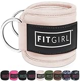 FITGIRL - Correa de tobillo para máquinas de cable y bandas de resistencia, extensiones de