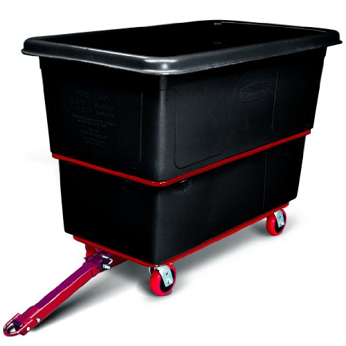 Rubbermaid Commercial Products Heavy-Duty Towable Utility Truck, 27 Cu. Ft, FG472741BLA