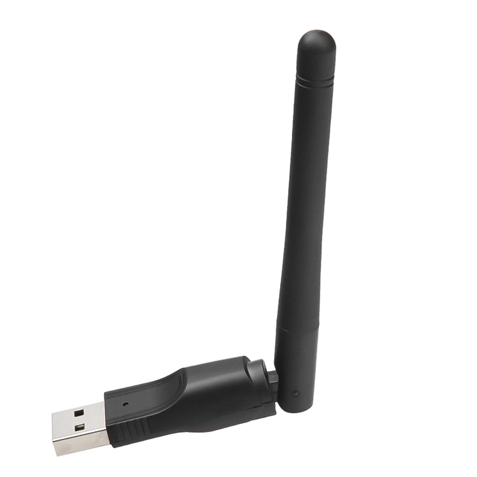 Adaptador Wifi USB para PC de sobremesa - Dongle WiFi Adaptador Inalámbrico USB - Antena de Alta Ganancia de 2.4GHz - 150Mbps