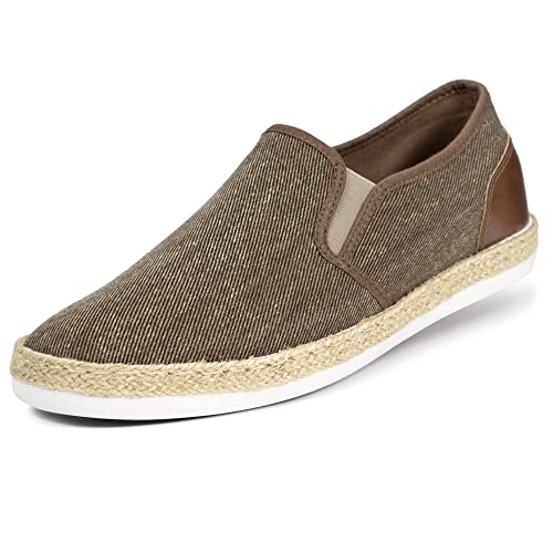 TOBER Men's Casual Slip-on Loafers Boat Shoes Non-Slip Walking Shoes Fashion Sneakers for Men Leisure Lightweight Comfortable