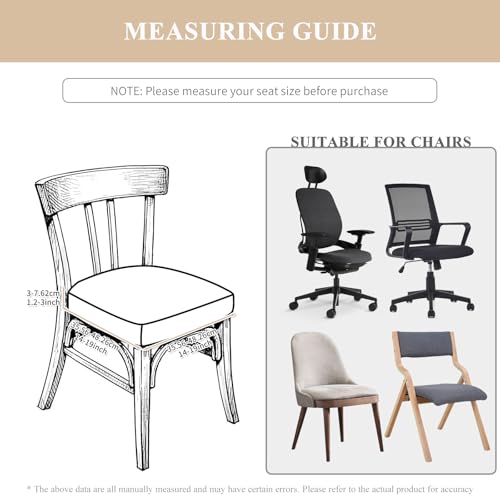 Gute Velvet Seat Covers for Dining Room Chair Set of 4, Stretch Fit Removable Washable Chair Seat Cushion Protector Slipcovers with Ties(Beige) - Cosy Home Interiors Gute Velvet Seat Covers for Dining Room Chair Set of 4, Stretch Fit Removable Washable Chair Seat Cushion Protector Slipcovers with Ties(Beige) - Image 3