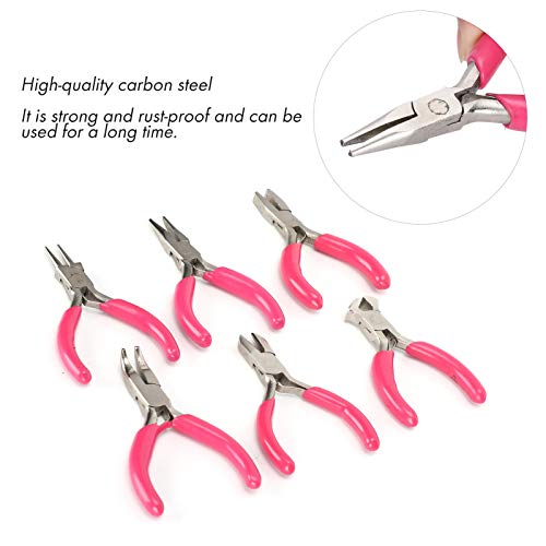 6 Pezzi Set Pinze per Bigiotteria, Pinze per