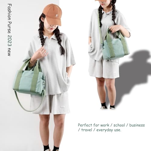 Bolso crossbody clásico con múltiples compartimentos miniatura 2