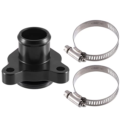 X AUTOHAUX Eau Durite Raccord 11537541992 - pour BMW Noir avec Pince - 1 Ensemble