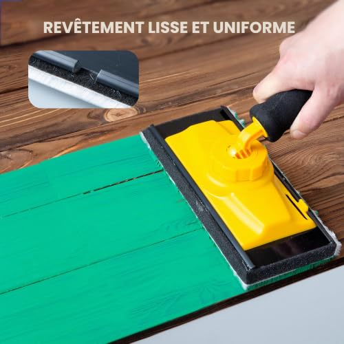 VOOMEY Lot de 6 tampons de rechange pour bordure de peinture, outil de peinture pour murs, lot de tampons de rechange pour peintre d'angle et outil de peinture de garniture (uniquement applicable au – vue 6