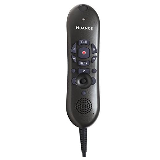 Dictaphone Nuance PowerMic II Dragon Medical Practice Edition Microphone with Cradle, Model: 309255, Electronics & Accessories Store