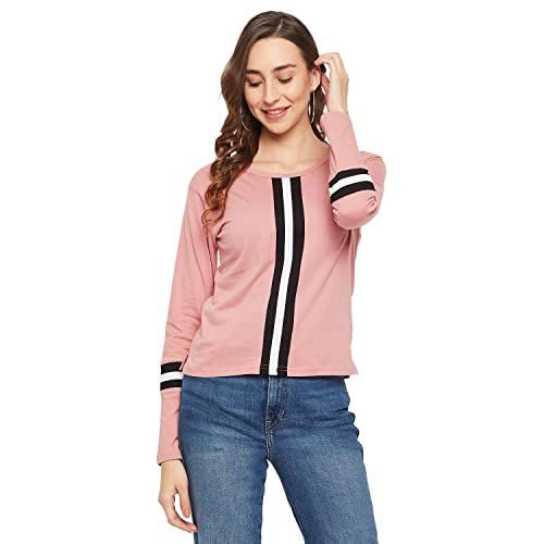 Image of Fabricorn Combo of Plain Color Stylish Up and Down Cotton Tshirt for Women