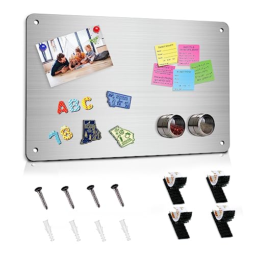 Beclumas WY-003 Magnetic Board 17.5 Inch X 11.4 Inch Magnet Bulletin Board Is Suitable cover