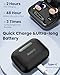 CUEME Hearing Aids for Seniors - OTC Hearing aids with Smart Noise Cancelling Chip, Clear Sound, Up to 48 Hours of Battery Life, 4 Sizes of Earbuds, Portable Charging Case Included, Automatic On/Off