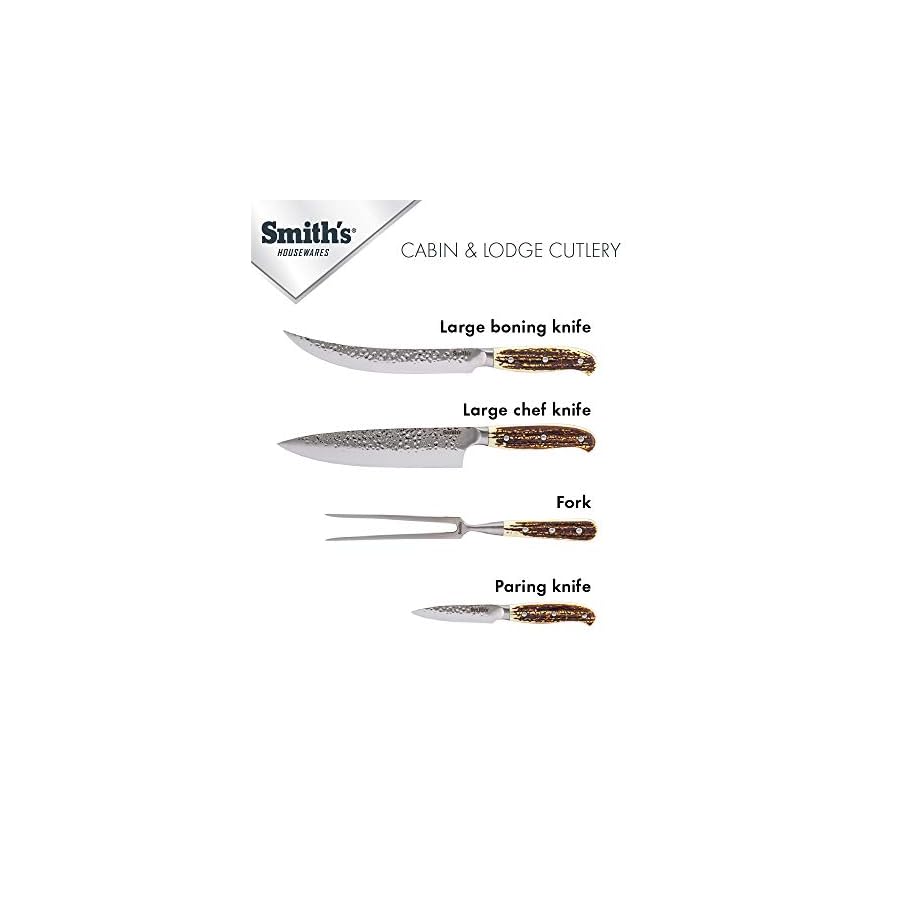 Smiths-Cabin-Lodge-Cutlery-Block-Set-14-Piece-One-Size-Gray Smith's Cabin & Lodge Cutlery Block Set (14-Piece), One Size, Gray