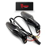 MZS Motorcycle Turn Signal Lights, 18 LED Amber Indicators Front Rear Blinker Light Compatible With F750GS F850GS F900R F900XR R1200GS R1200R R1200RS R1250GS R1250R R1250RS S1000R S1000RR S1000XR