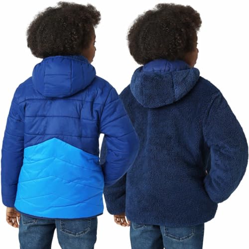 Image of Eddie Bauer Kids Reversible Plush Hoodie Jacket