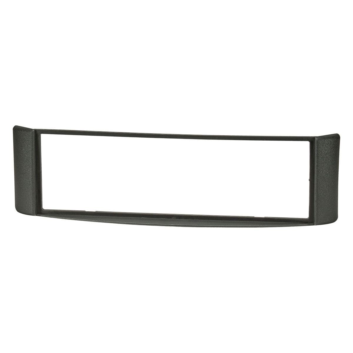 tomzz Audio 2451-020 ramka na radio kompatybilna z Smart fortwo (450) 1998-2007, ciemnoszara z metalow? kieszeni?