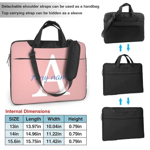 Custom Laptop Bag with Name Personalized Shoulder Bag for Laptop Customized Business Protective Cover for Ultrabook Notebook2