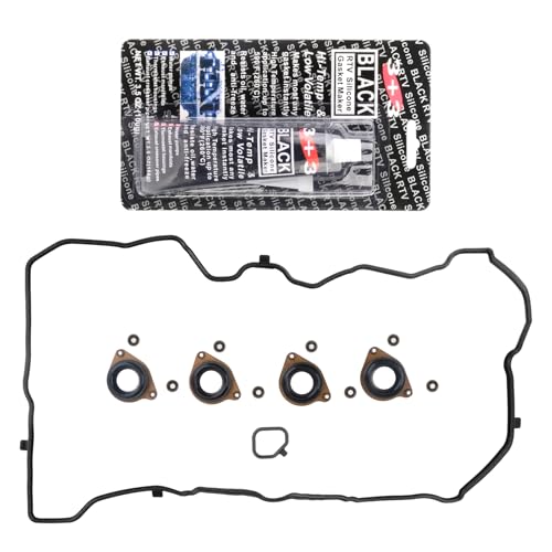 Image of VS50953R 120305A2A01 Valve Cover Gasket Sets & Gasket Maker Compatible With 2013-2020 Acura ILX /TLX Honda Accord /CR-V 2.4L L4 Replace#123415A2A01,123425A2A01,VS50887,0362067,VS50916,AVC174,0362089
