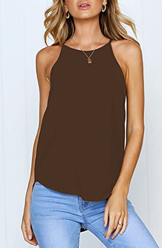 Image of LouKeith Womens Tank Tops Casual Flowy Printed Vest Shirts Sleeveless Cotton Soft Summer Tees Blouses