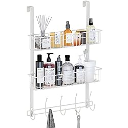 organize your bathroom Organize small bathroom over the door organizer