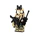 Battle Brick 1.6 Inches Tall JTAC/CCT Air Force Special Forces OCP Custom Minifigure | Genuine Military Minifig | Printed Camo | Gear Made in The USA | Great Gift for Ages 10+ to Adult AFOL