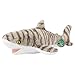 EcoBuddiez - Tiburón Tigre de Deluxebase. Peluche Mediano de 41 cm elaborado con Botellas de plástico recicladas. Lindo Peluche ecológico con Forma de animalito para niños pequeños.