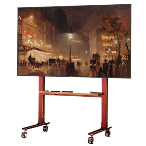 Soporte universal para TV con ruedas ajustable de 32 a 75 pulgadas miniatura 1
