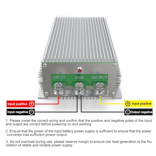 Régulateur de tension pour corriger les variations de batterie de 9V à 36V