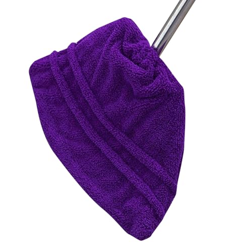 Erconsso Cubierta de escoba para fregar, cubiertas de escoba para limpieza de suelos, limpieza en seco y húmedo, repuesto para el hogar, eliminación de pelo de mascotas, azulejos, madera dura, oficina