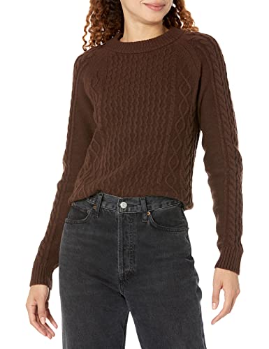 Amazon Essentials Women's Stitch Cable Sweater