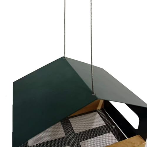 Mangeoire permanente oiseaux en fer forgé durable pour extérieur - 5