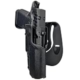 OWB Paddle Holster fits Staccato HD C4X (Right-Hand Draw, Black)