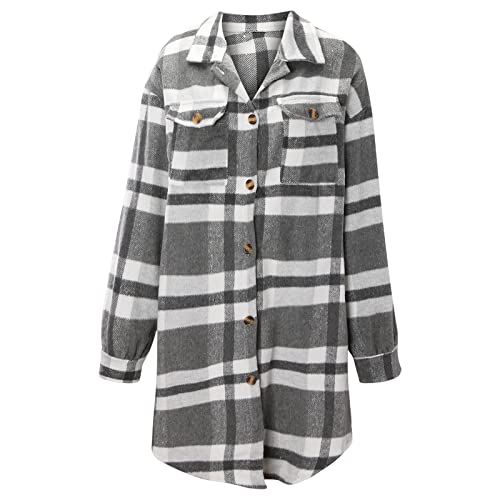Plaid Coat Women, Plaid Shirts For Women, Plaid Jackets For Women, Shackets For Women 2022, Plaid Shirts For Girls, #TOP6