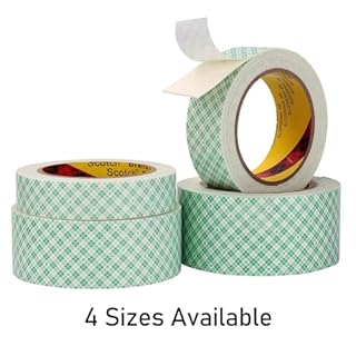 3M Double Sided Foam Tape 0.5" x 10Ft, Double Coated Urethane Foam Tape Adhesion Polyurethane for Bonding Attaching Mounting Interior Signage Nameplates DIY Card, 1 Pack, White