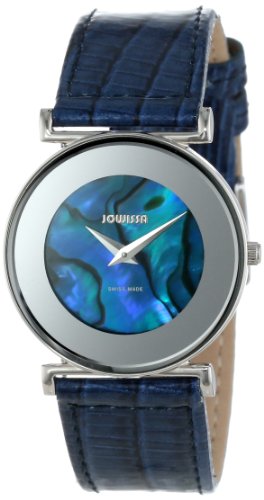 Jowissa j3.002.m – Uhr für Frauen, Lederband blau